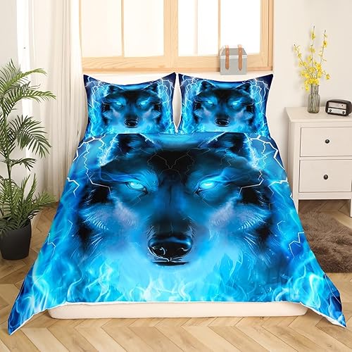 Miniatura 15 de Feelyou Juego de ropa de cama deportiva para niñas, niños y niños, funda de edredón de fútbol, juegos temáticos deportivos, juego de funda de Multi