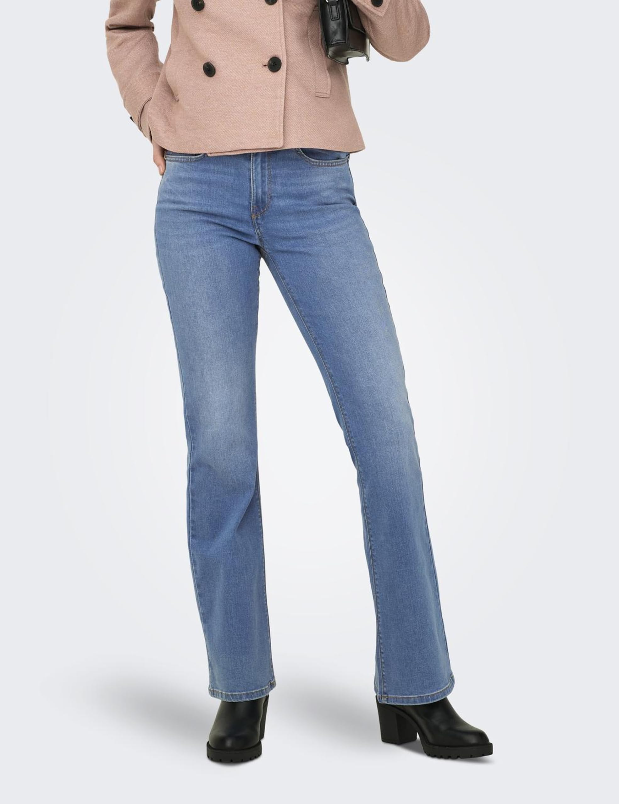 ONLY Onlmade Hw Skinny Flared DNM - Onlmade Hw Skinny Flared DNM - Smart Casual - Femme