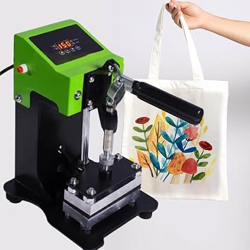 Portable Heat Press Machine, Rosin Extraction Machine, Manual Heat Press Pollen Press with LCD Display and Time for Extraction