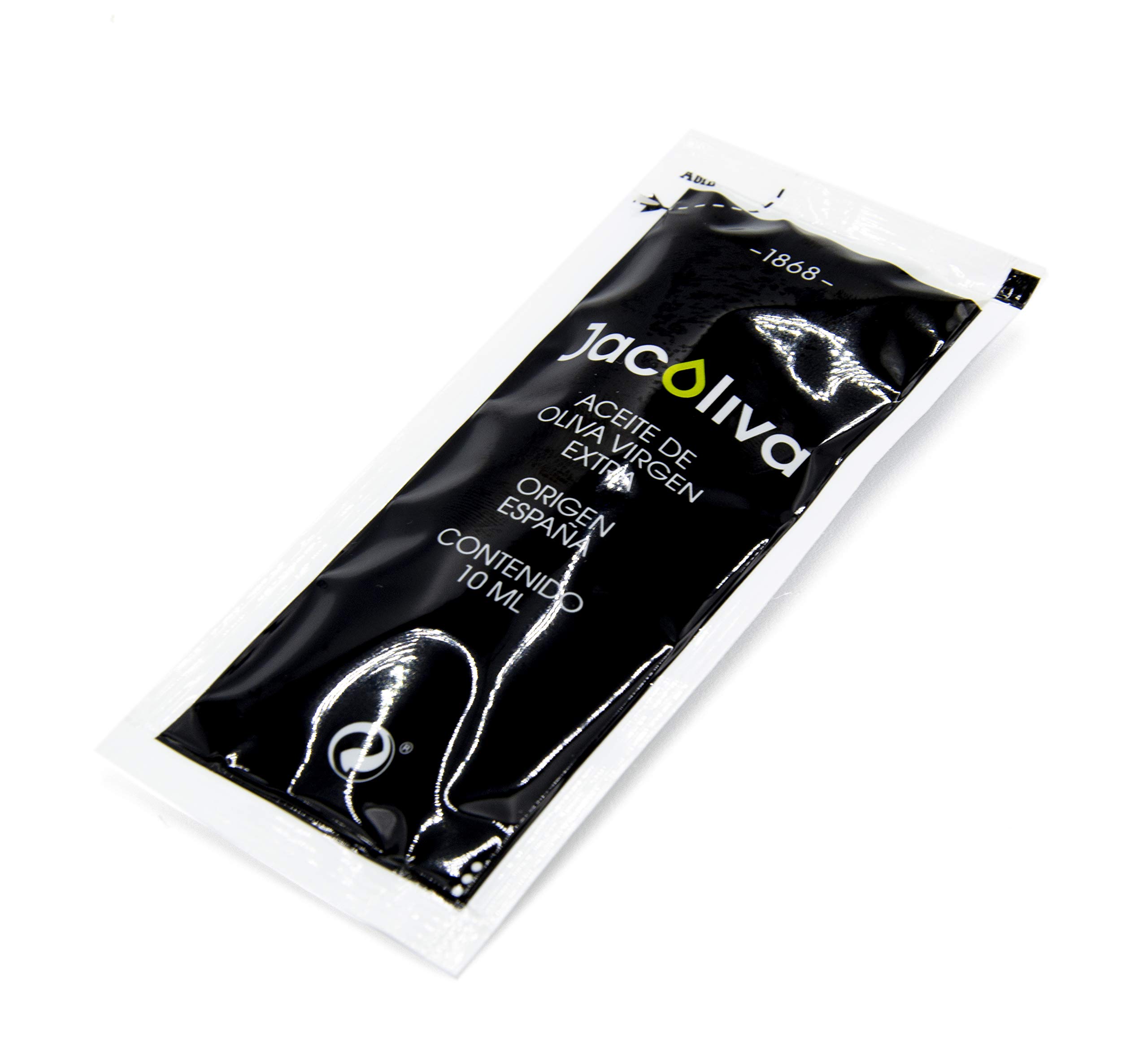 Jacoliva - Monodosis Aceite de Oliva Virgen Extra - 300 Unidades de 10 ml - Blend de Aceitunas - Predomina Manzanilla Cacereña - Elaborado en Extremadura