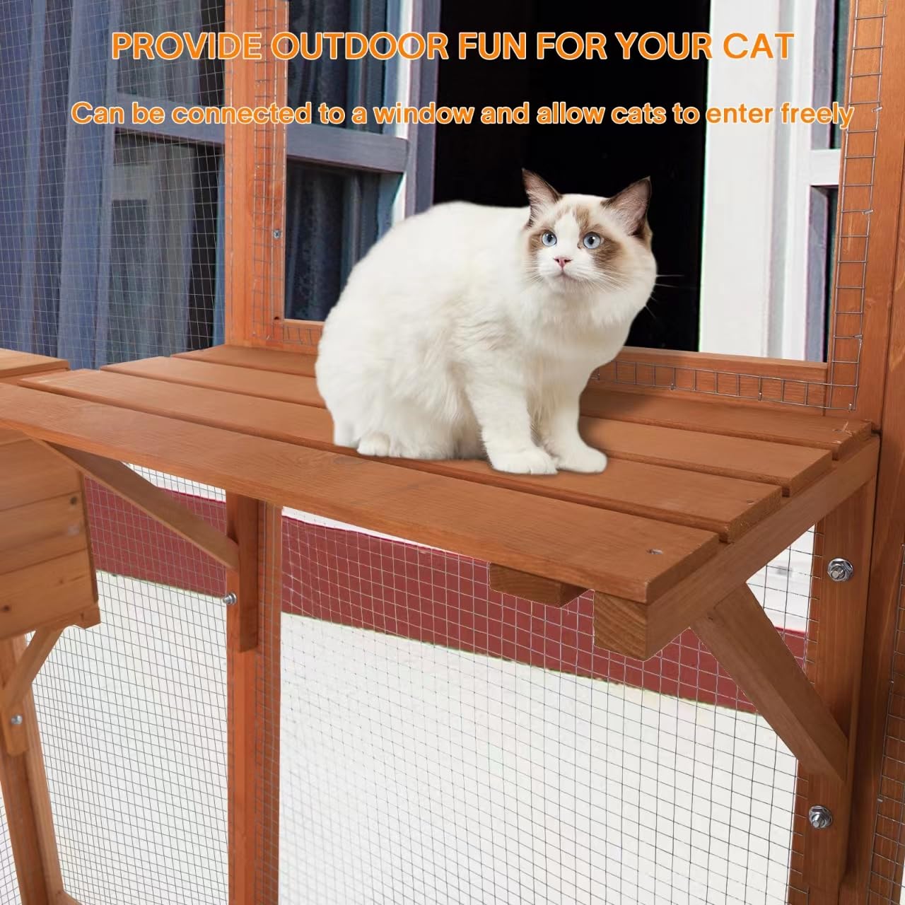 Condos Wayfair 96 Cat Condo Cheap ZephyPaws Large Catio