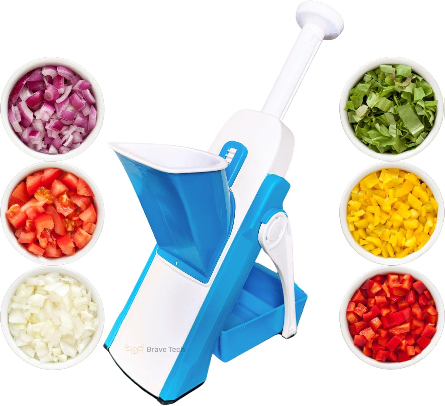 Cortador e Fatiador Multifuncional 06 Cortes Diferentes Mandoline Food