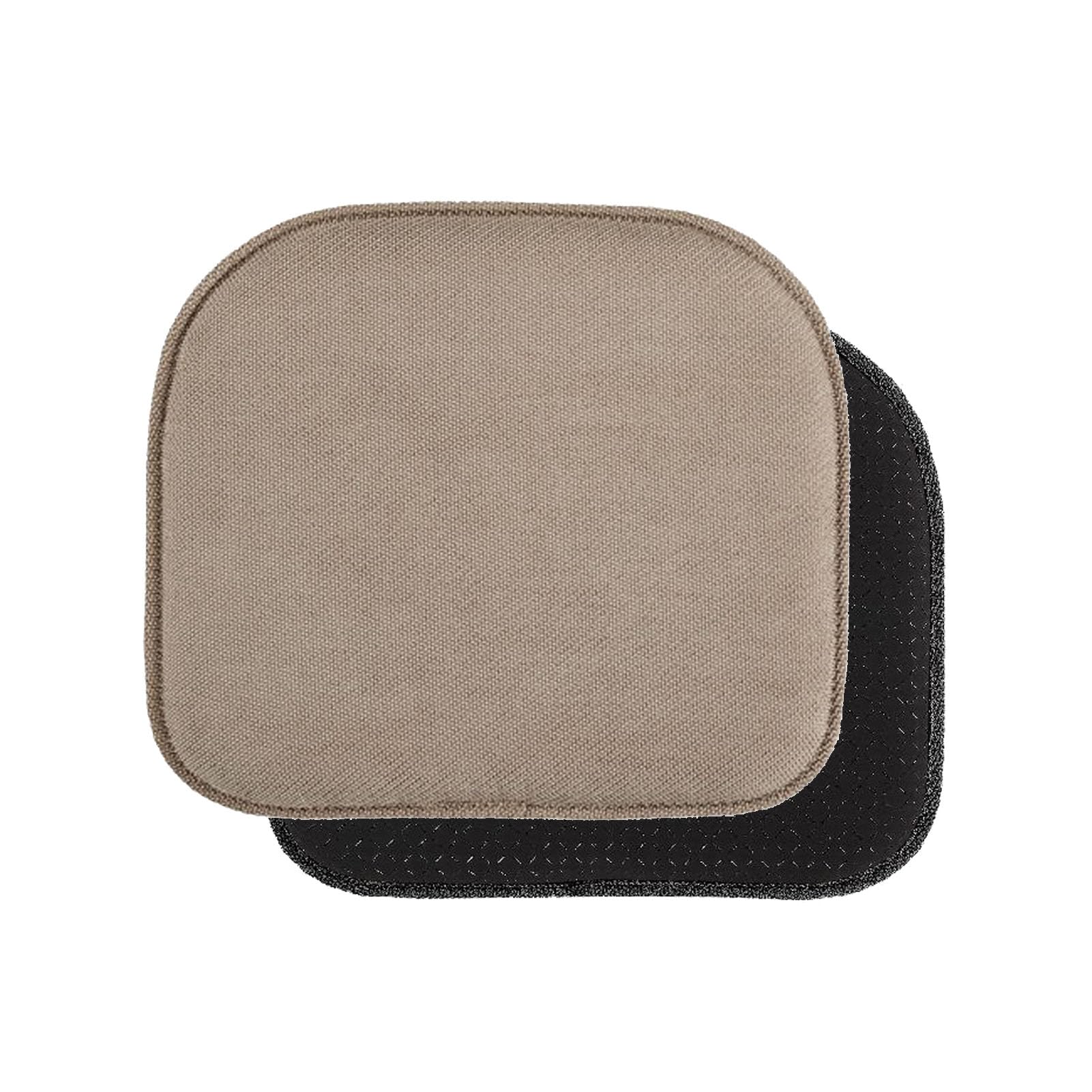 Coussin de chaise ovale en mousse à mémoire de forme lot de 1 à 6 pièces