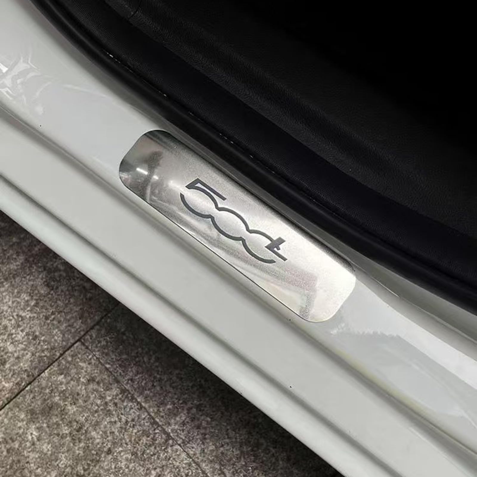 Acciaio Inox Battitacco per Auto Sticker Protezione Davanzale