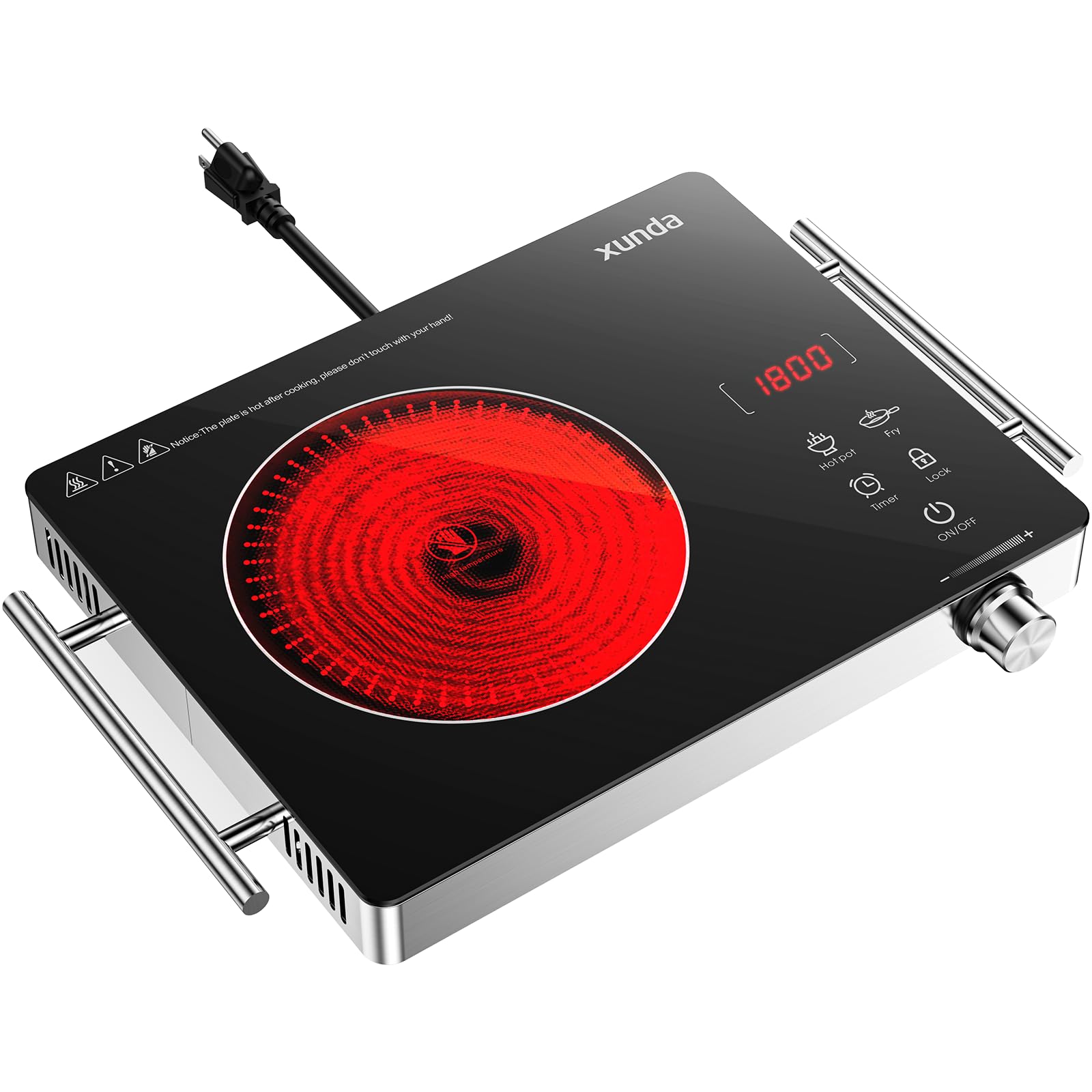 xunda 1800W Portable Electric Stove