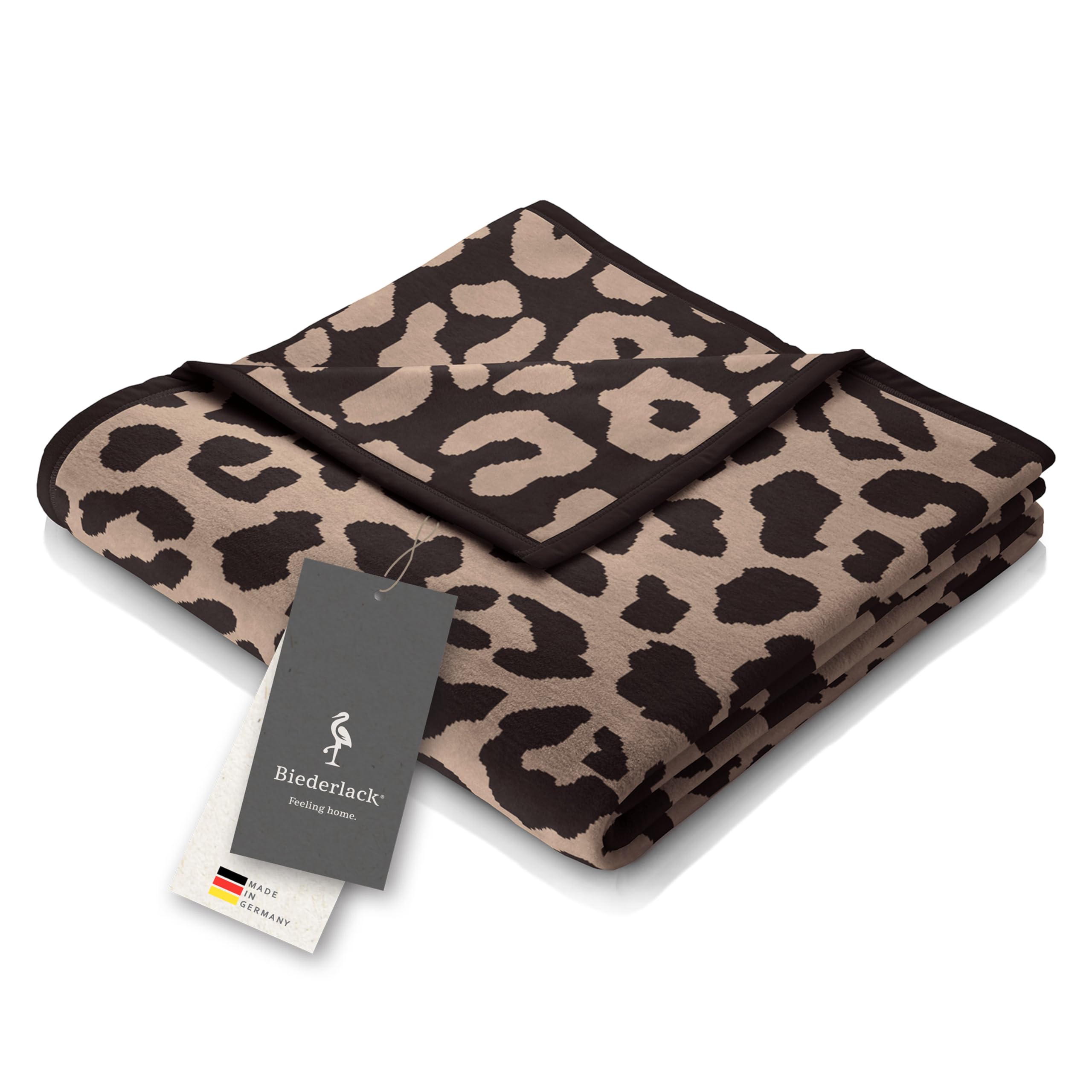 biederlack® flauschig-weiche Wohndecke Leo Soft, Sofadecke in 150x200 cm