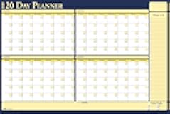 House of Doolittle Plan-A-Board 90/120 Day Non-Dated Laminated Planner Reversible 36 x 24 Inch (HOD637)