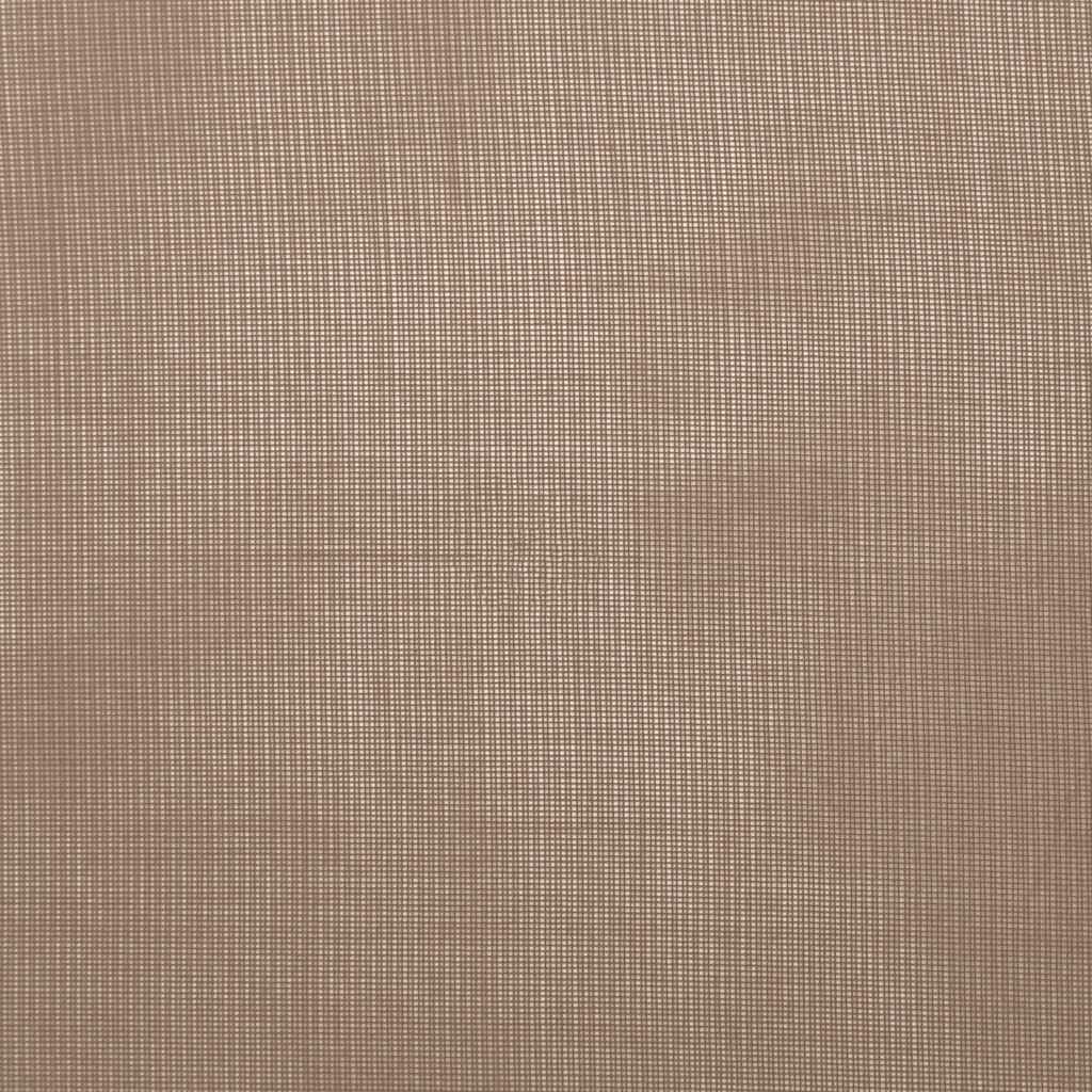 Voile Vorhänge mit Schlaufen 2 Stück 140x260 cm Hellbraun transparent Blickdicht langlebig Stoff für Wohnzimmer Schlafzimmer Kinderzimmer Küche