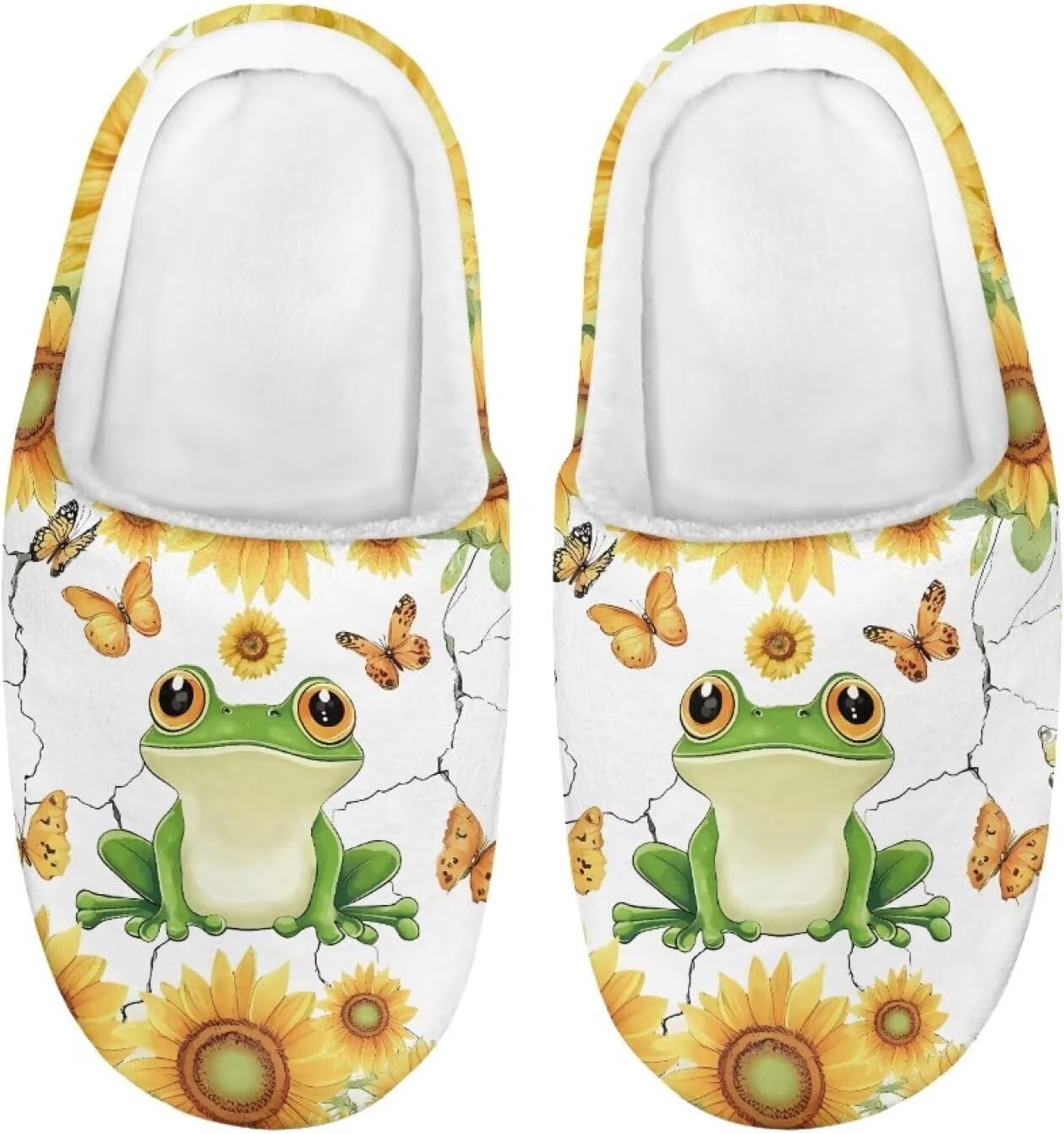 Plush Slippers for Kids Anti-slip Plush Slippers Warm House Slippers Cozy Bedroom Slippers House Shoes