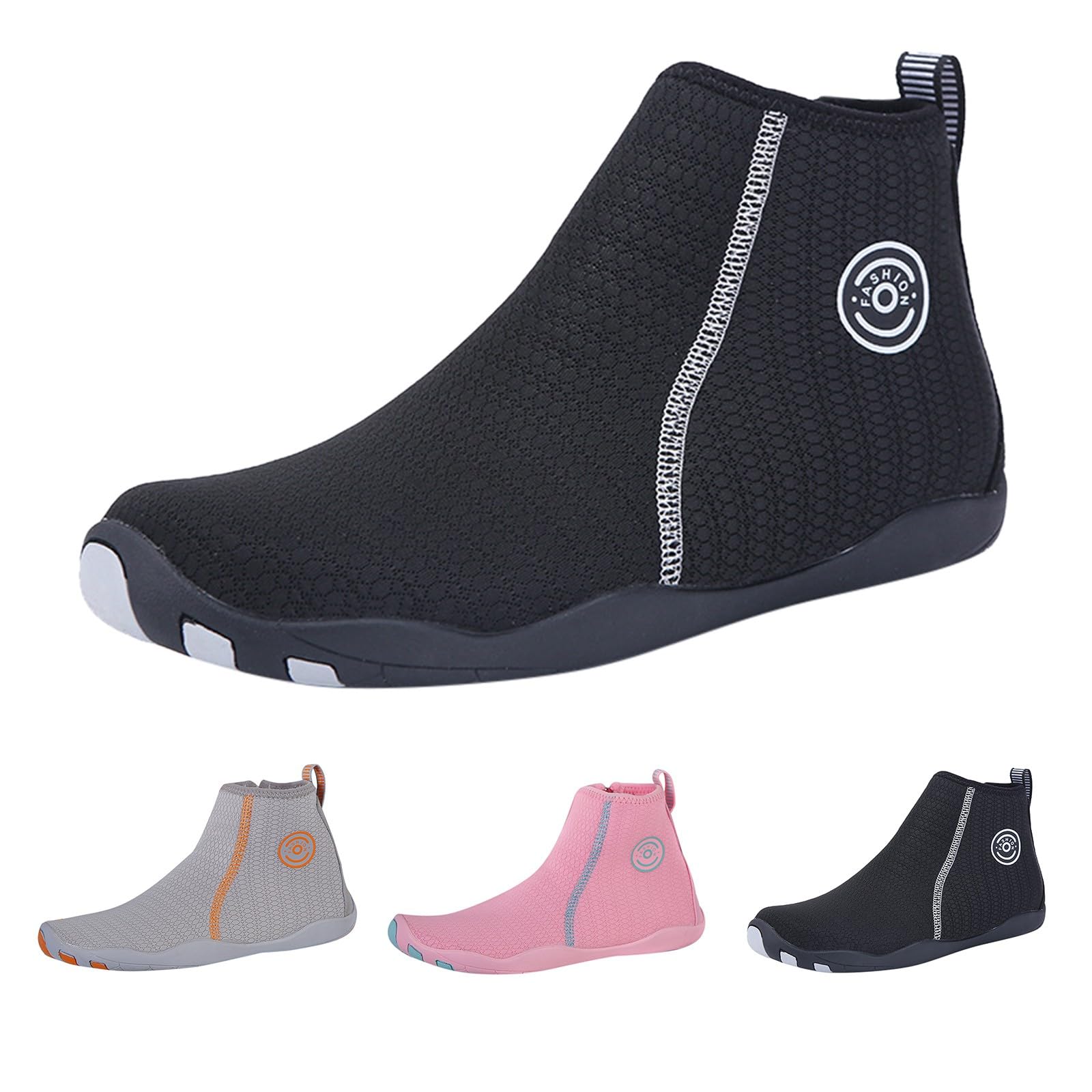 Leichte Wasserschuhe für Herren, atmungsaktiv, schnelltrocknend, Aqua-Socken für Strand, Schwimmen, Schnorcheln, Surfen, Yoga, athletisch, Barfuß, Wassertrainer