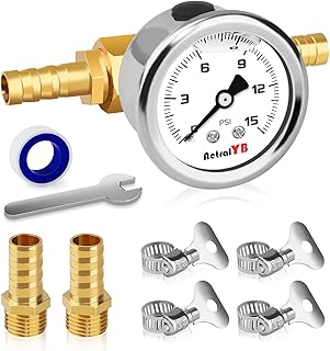 Fuel Pressure Test Kit Inline Regulator