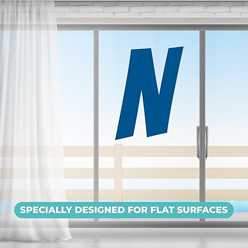 Miniatura 3 de EGD Calcomanías de pared con iniciales personalizadas de múltiples fuentes, decoración de pared para cuarto de bebé, calcomanías de pared para sala