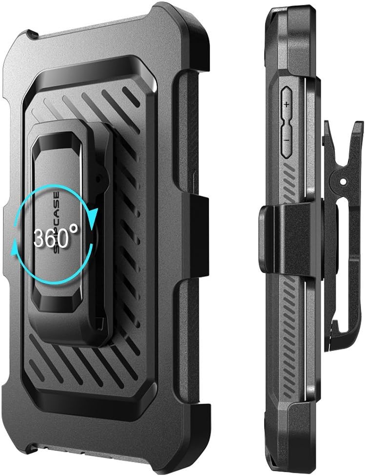 SUPCASE Unicorn Beetle PRO Series Designed for Galaxy S6 Case, with Built-in Screen Protector Full-body Rugged Holster Case for Galaxy S6 (2015 Release) (Blue/Black)