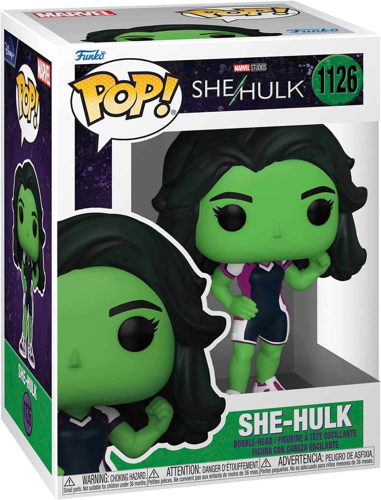 Funko POP! Vinyl: Marvel: She-Hulk - Collectable Vinyl Figure - Gift Idea - Official Merchandise - Toys for Kids & Adults - TV Fans - Model Figure for Collectors and Display