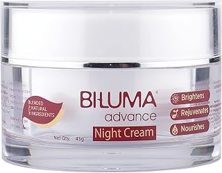 Bi-luma Advance Skin brightening Night cream with Vitamin C and hyluronic acid for even skin tone, dark spots and wrinkles Price In India