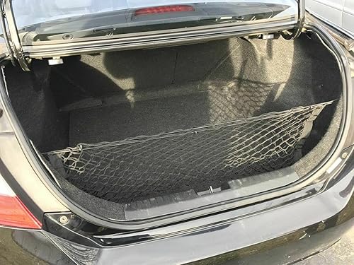 Miniatura 9 de Red de carga organizadora de maletero trasero para Honda Civic 2006-2011  Red de carga estilo sobre para sedán  Organizador de maletero de coche de