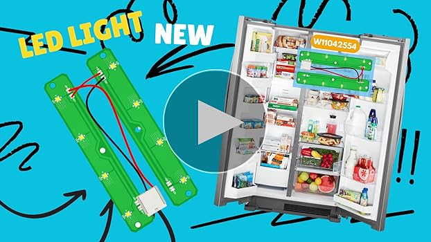 ヒロシマンページ Amazon.com: New Upgraded W11042554 Refrigerators LED Light Module
