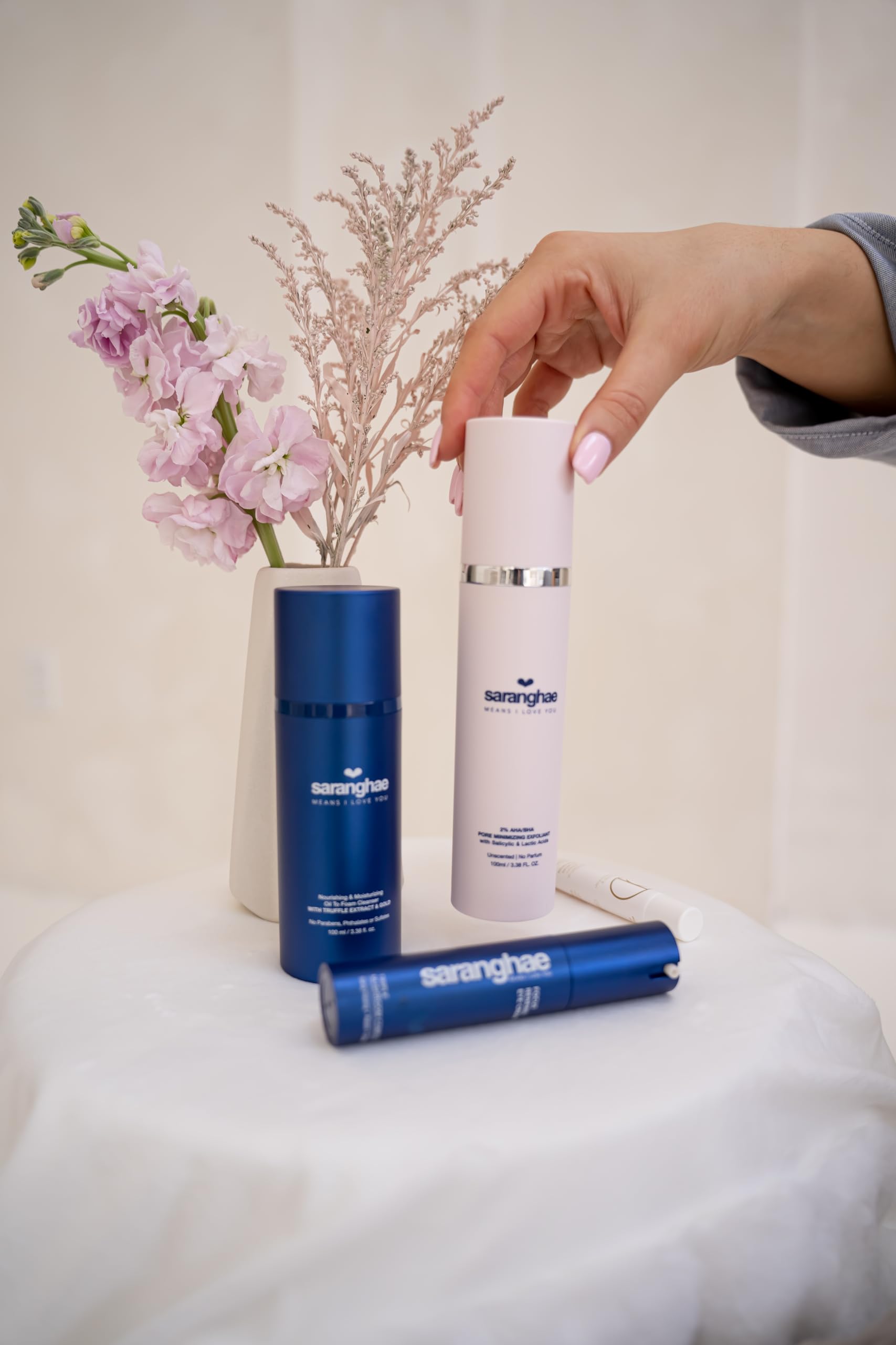Saranghahe Snail Mucin Serum for Face with Niacinamide
