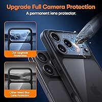 Vista 85 de TAURI Funda magnética 2 en 1 transparente para iPhone 14 Pro, compatible con Magsafe [no amarillenta] con protector de pantalla, protección de grado