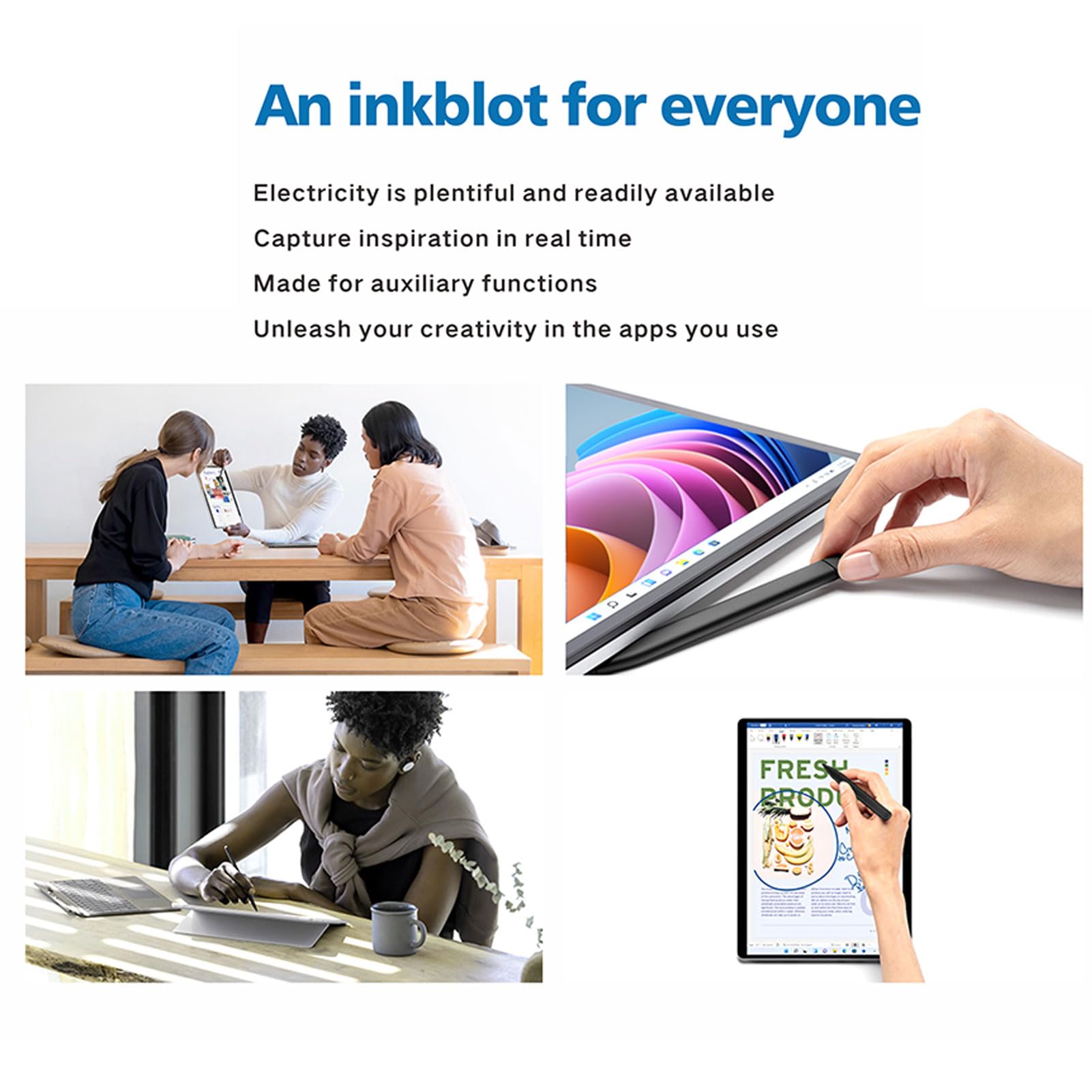 Lápiz Stylus para Pro 11, 4096 Niveles de Presión