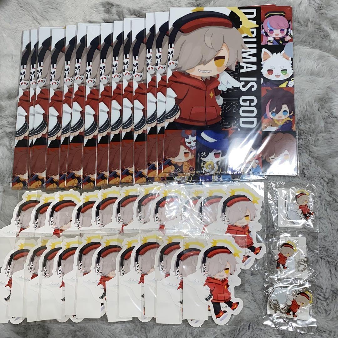 だるまいずごっど クリアファイル ステッカー CR DMMスクラッチくじ Amazon.co.jp: だるまいずごっど クリアファイル ステッカー CR