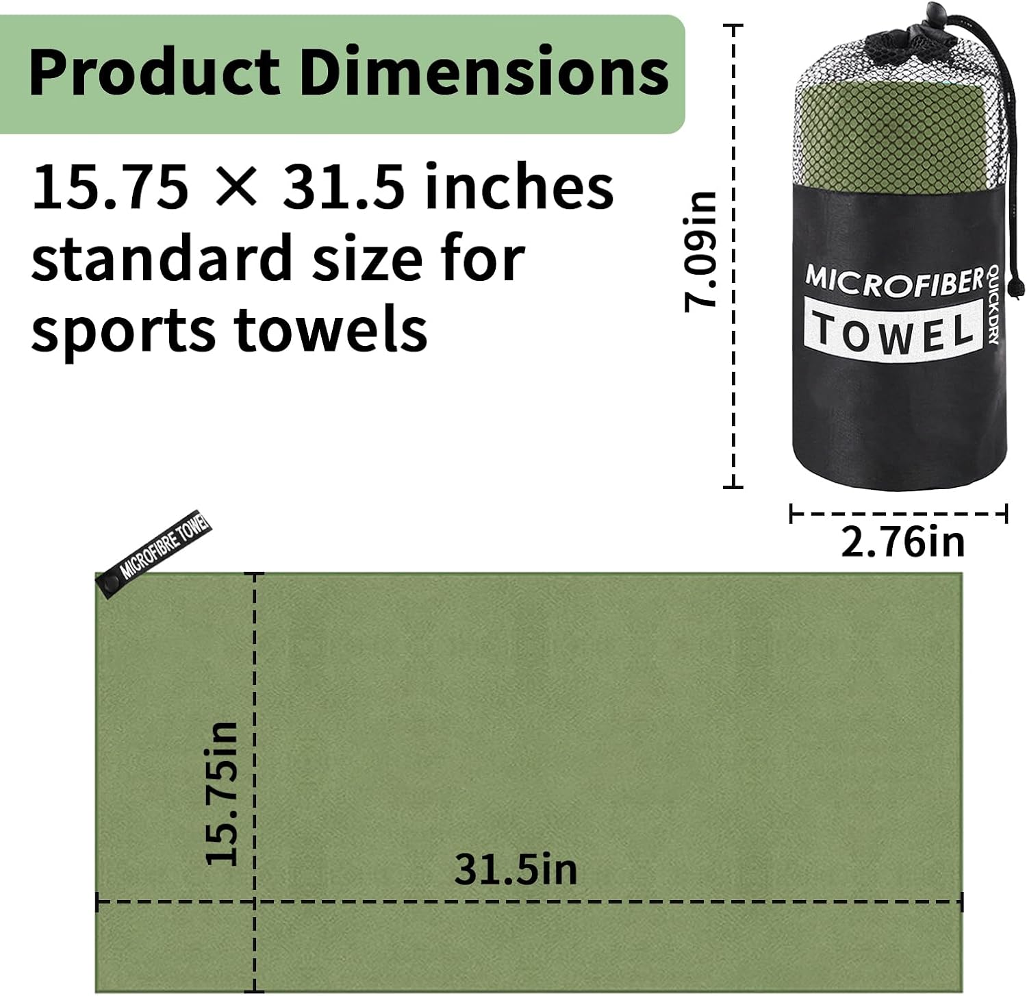 8 Pack Microfiber Travel Towels, Quick Dry Ultra Absorbent Sand Proof Lightweight Compact Portable Towel for Beach Gym Yoga Swimming Camping Backpacking Outdoor Travel
