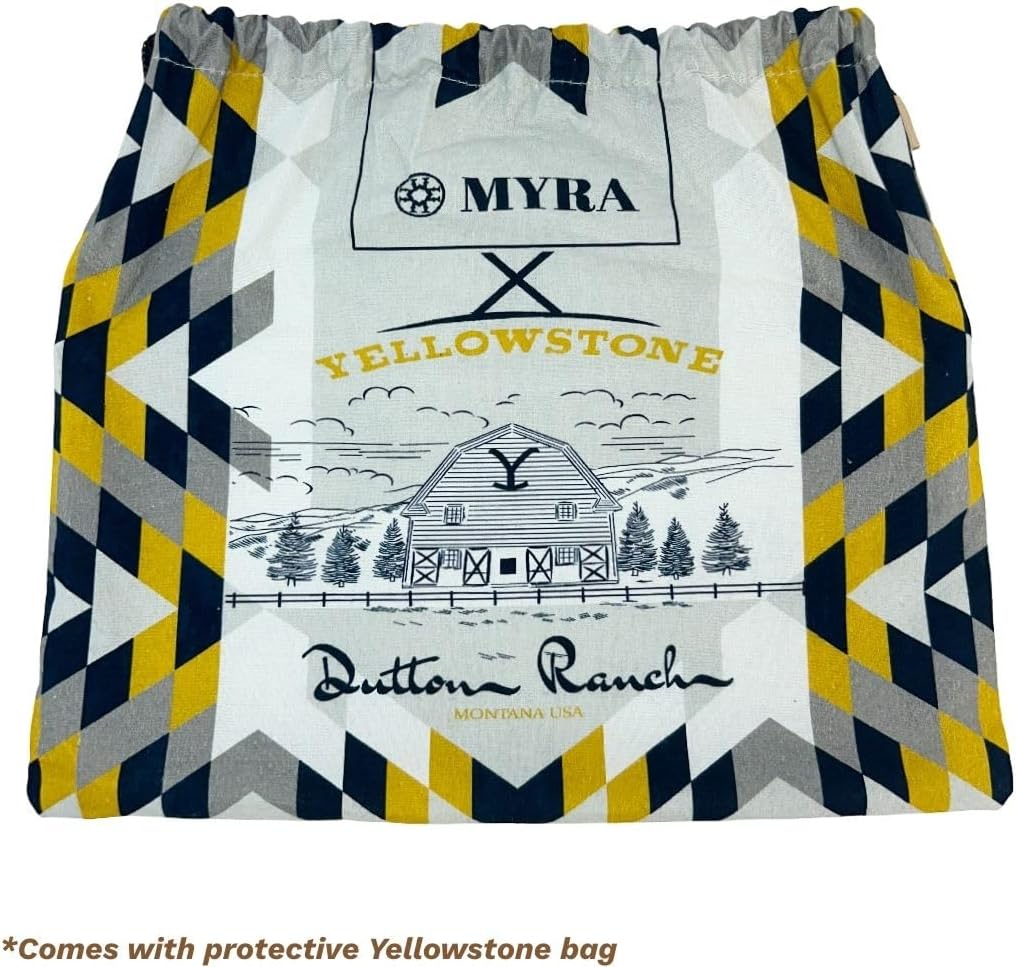 Myra Bag Western Crossbody Purse for Women - Officially Licensed Yellowstone Merchandise Floral Shoulder Bag - Image 8