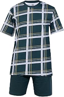 جل طقم بيجامة باكمام قصيرة وشورت للرجال