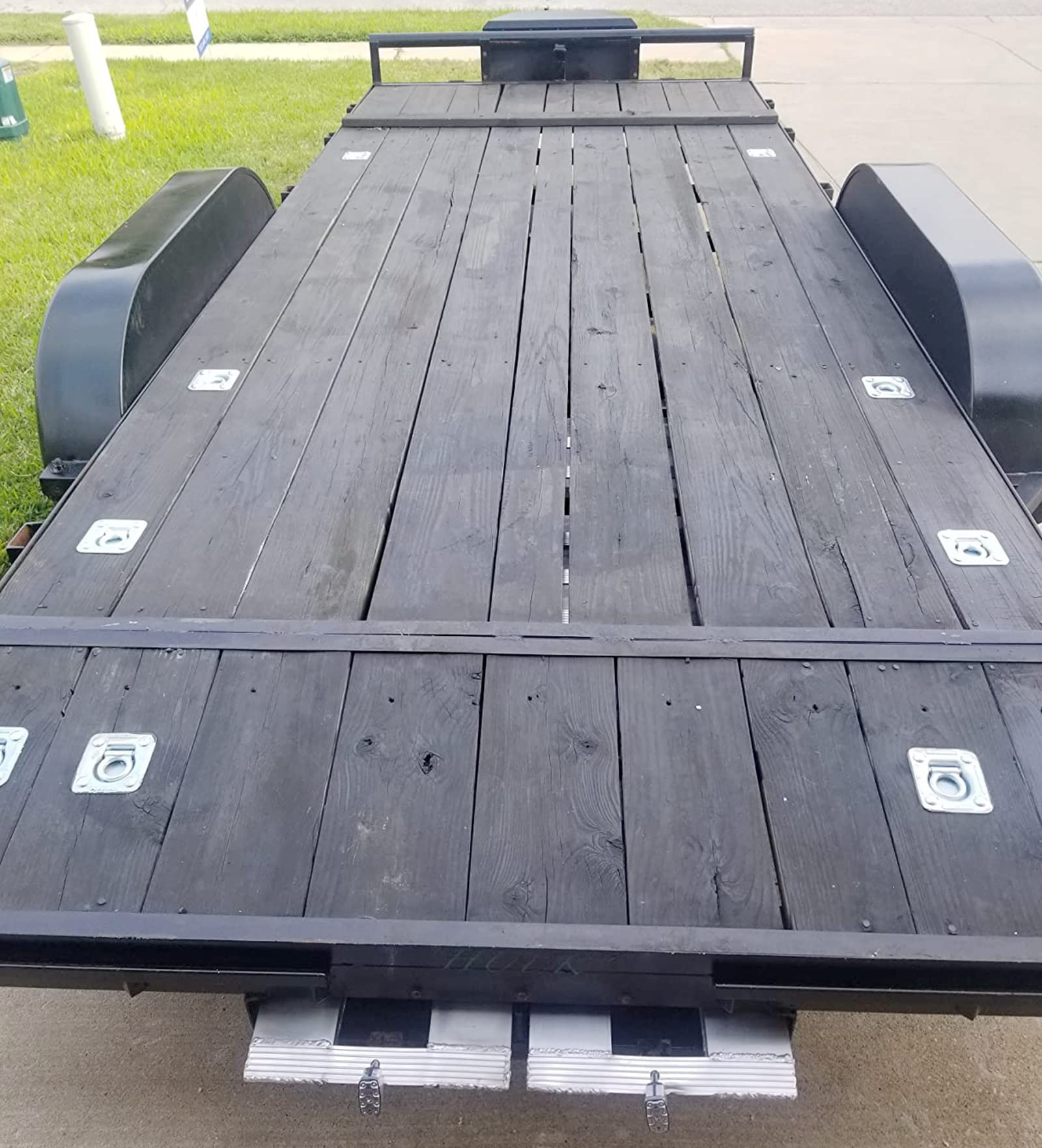 8 Occhielli di Ancoraggio per rimorchio, 800 kg, per rimorchi, Ganci, Camion, Barca, 102 x 95 mm, Argento