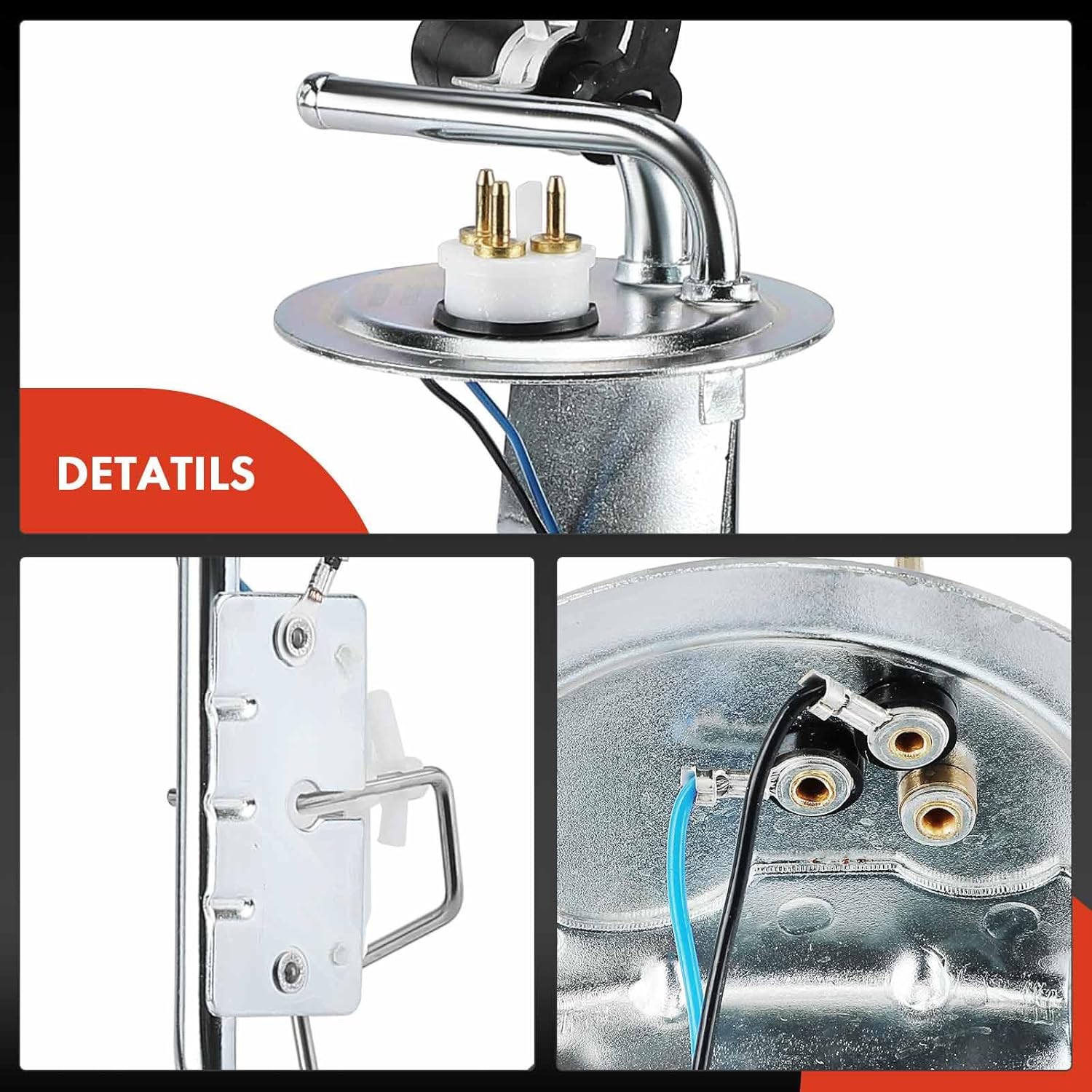 A-Premium Fuel Tank Sending Unit Compatible with Dodge 600, Aries, Daytona, Lancer, Shadow, Spirit & Chrysler Daytona, Dynasty, E Class, Imperial, Laser, LeBaron & Plymouth Acclaim, Caravelle, Reliant