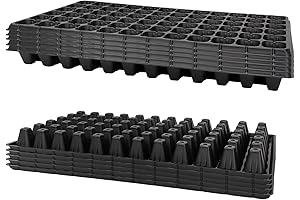 72 Cell Seed Trays for 1020 Flats, Durable Thick Plastic Trays with...