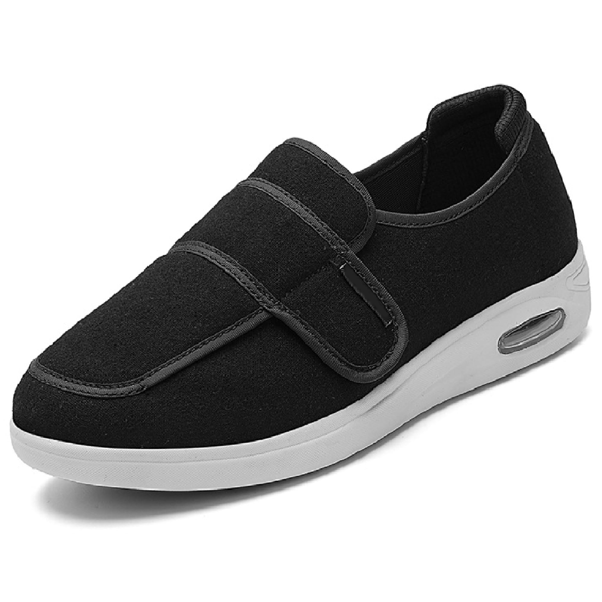 Zapatillas Ancho con Cierre Regulable para Mujer Hombres