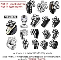 Vista 27 de WAHFOX Cable de carga para afeitadora de cabeza para el aseo libre Freebird Skull Shaver cabeza afeitadora, cable de cargador WAHFOX para muchas