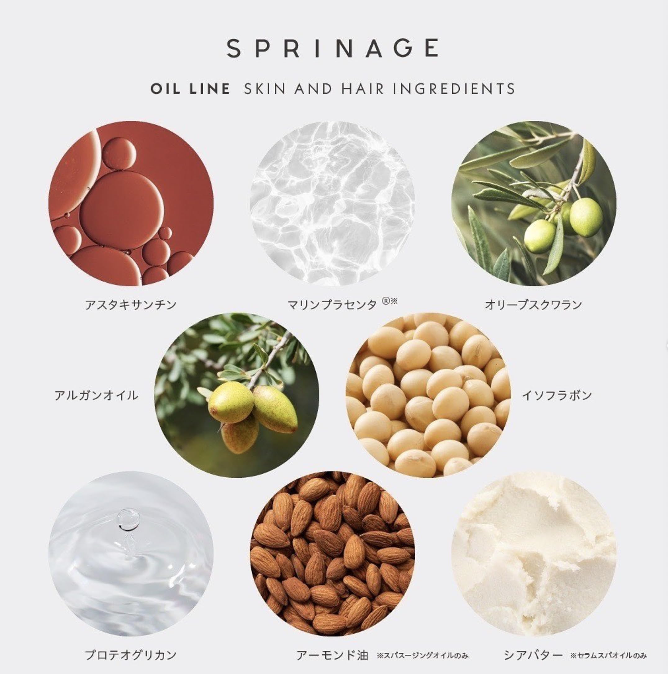 Amazon.co.jp: アリミノ スプリナージュ セラムスパオイル a 40ml