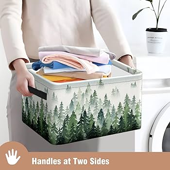 Amazon.co.jp: mchuang 西部アステカ牛柄ストレージバスケット 2