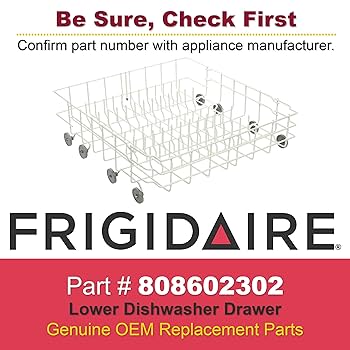 Amazon.com: GENUINE Frigidaire 808602302 Lower Dishrack