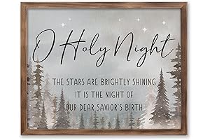 Farmhouse Large Wall Decor | Christmas Wall Art