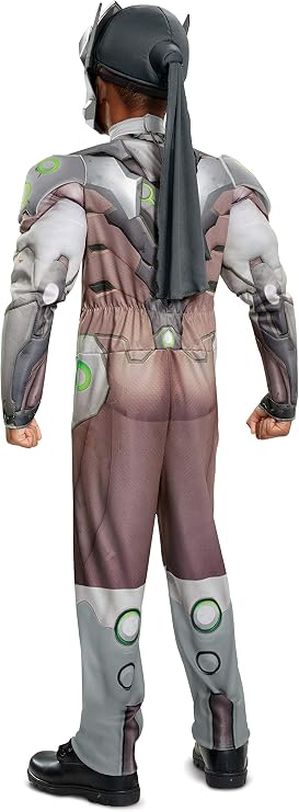 Disguise Genji Classic Muscle Child Costume, Gray, Size/(4-6)