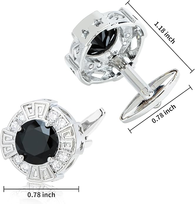 Mancornas de Plata para Hombre YARIEW miniatura 2