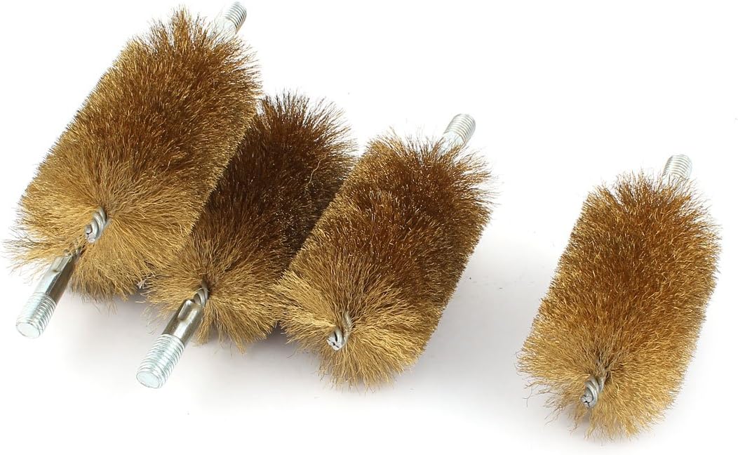 15cm Length Punches 60mm Diameter Stainless Steel Wire Tube Cleaning Brush Pin Punches 5 Pcs