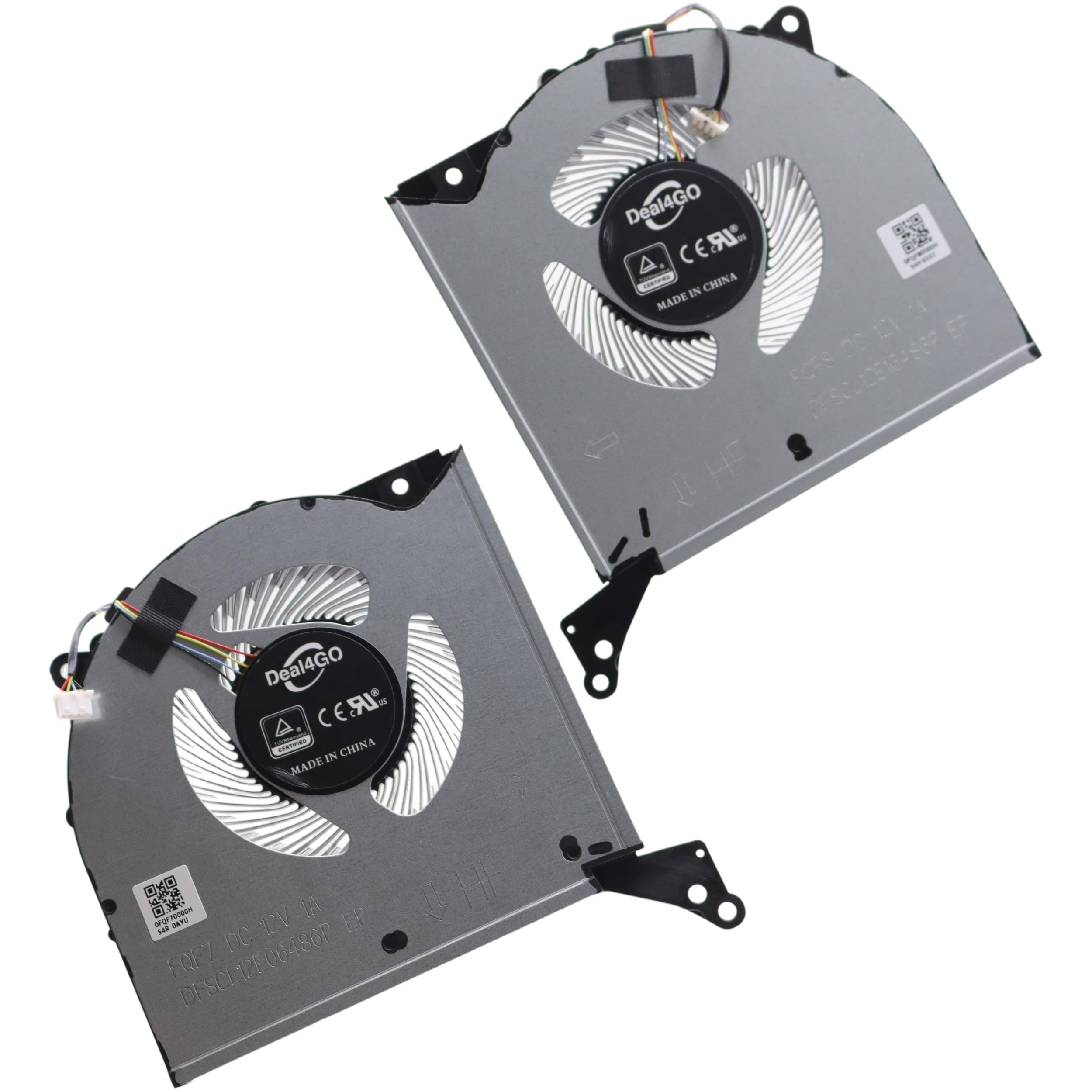 Deal4GO Kit de ventilador de refrigeración gráfica de CPU GPU 5H40S20787 de repuesto para Lenovo Legion Pro 7 16IRX8H 82WQ Y9000K R9000K 2023