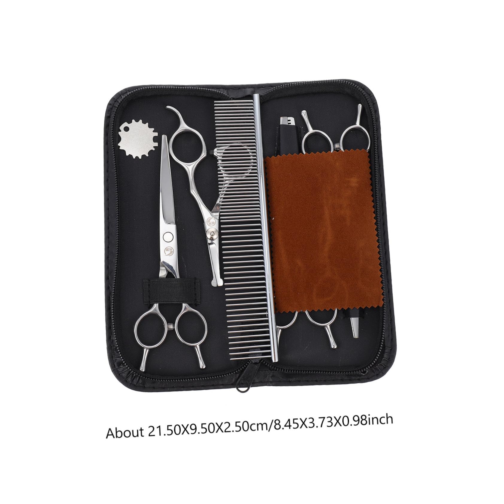 BESTonZON 1 Set Dog Grooming Scissors Pet Hair Trimming Tools for Long and Hair to Use Unique Design for Accurate Trimming