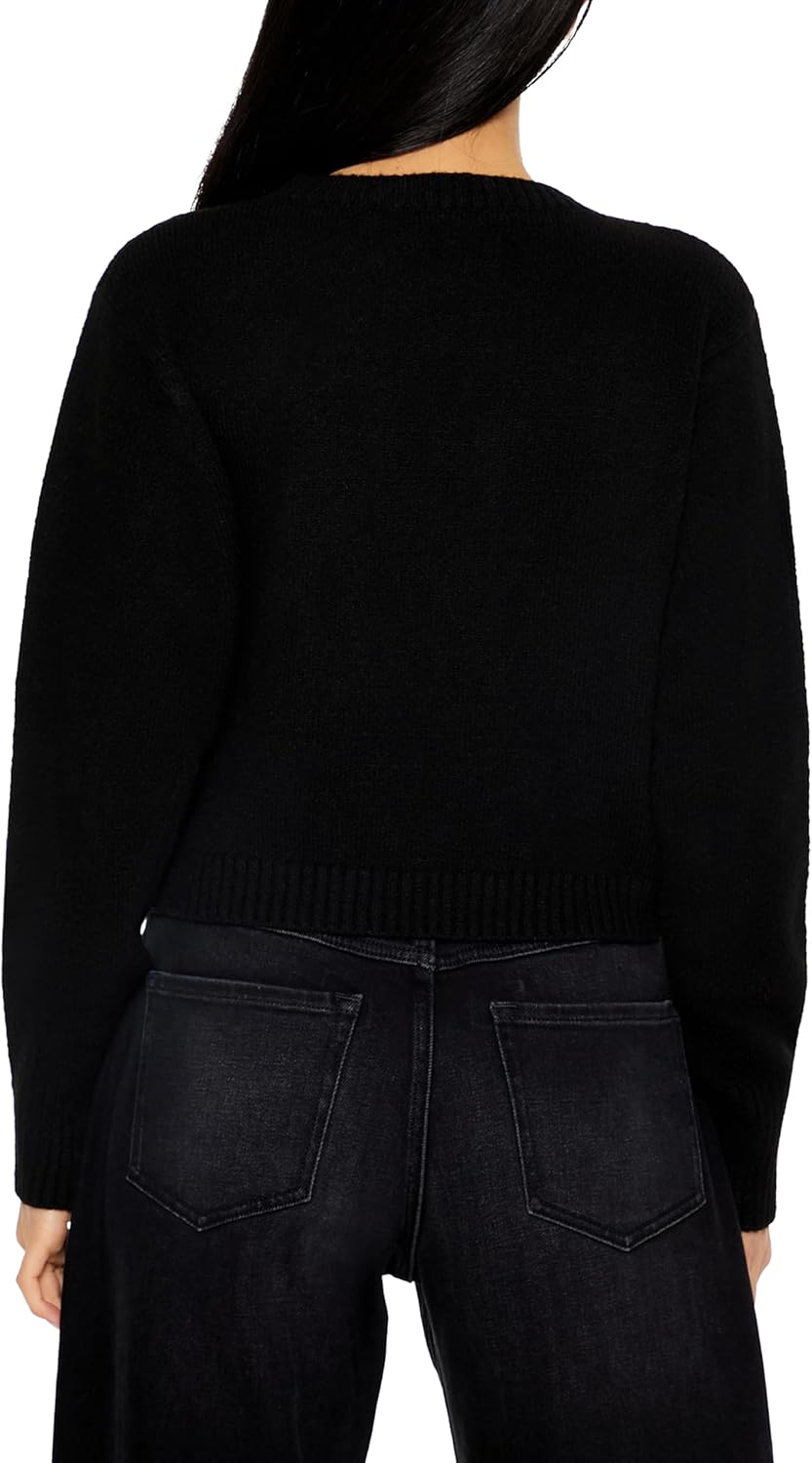 Forever 21 Womens Cropped Crew Sweater - Image 5