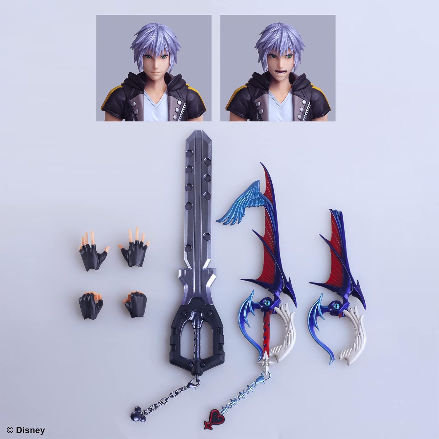 スクウェア・エニックス(SQUARE ENIX) Kingdom Hearts III Play Arts Kai Riku DX Version PVC Pre-Painted Action Figure