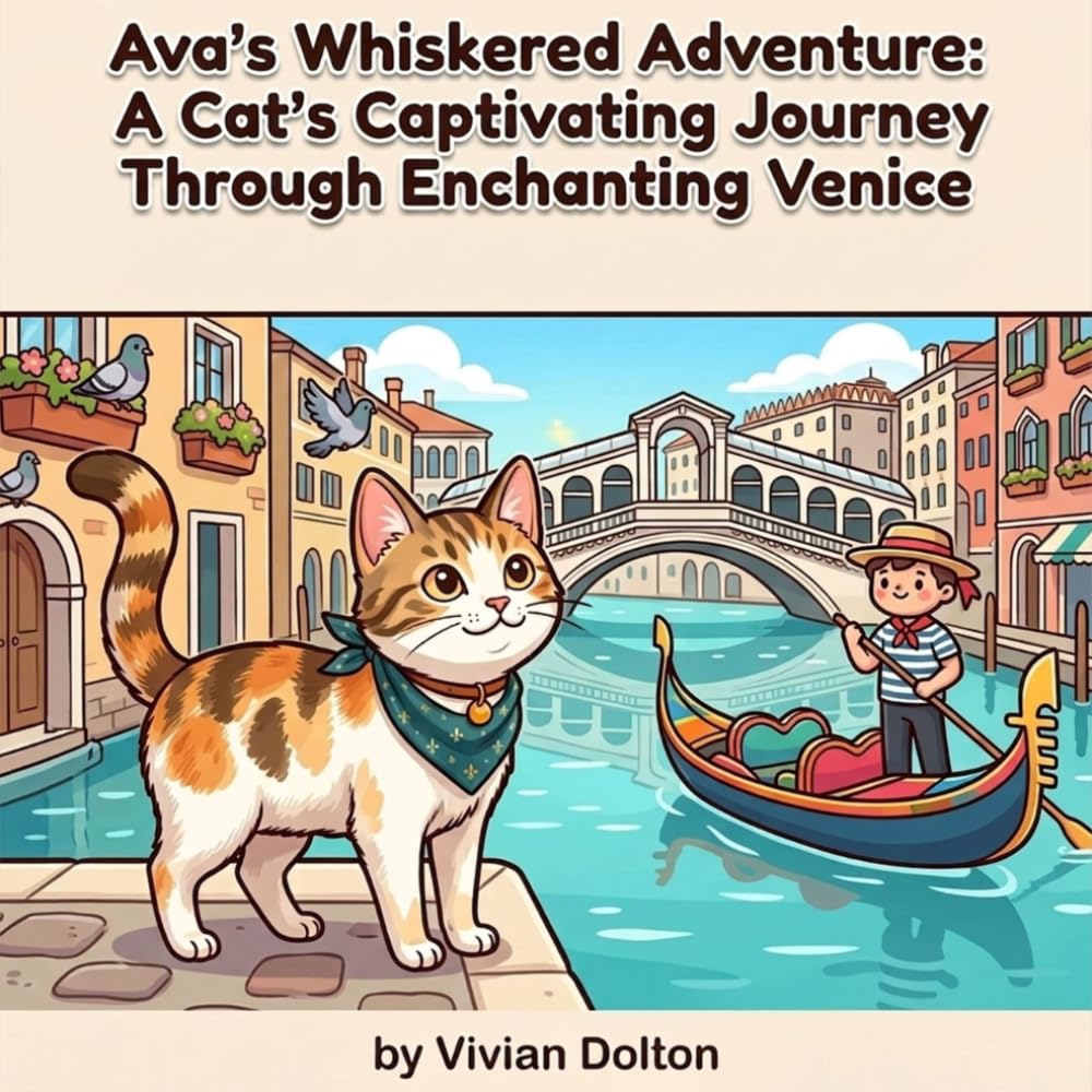 Ava's Whiskered Adventure: A Cat's Captivating Journey Through Enchanting Venice