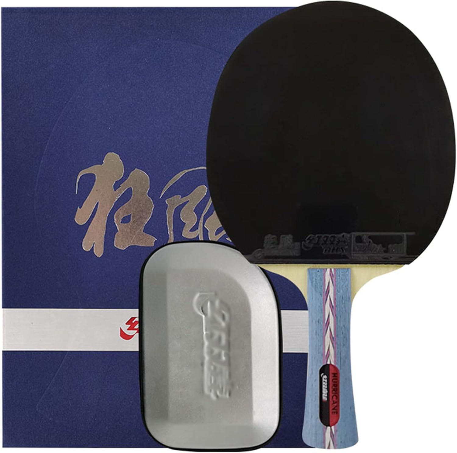 パワフルな卓球ラケットパドル、クラシックなピンポンバットブレード、シニアプレーヤーのプロ向け