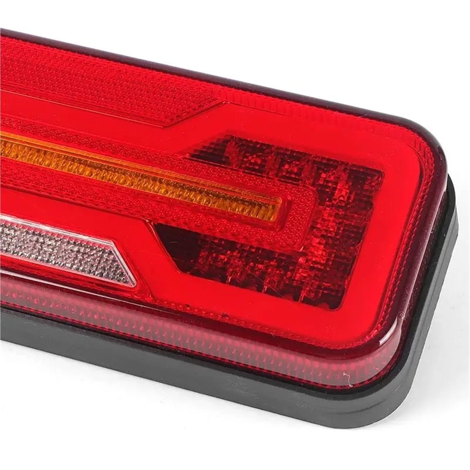 Completo Fanale Posteriore Per Camion Rimorchio Trattore Camper Luci Combinate A LED DRL Indicatori Direzione Dinamici Riflettore Freno Fanales Posteriores(2pcs Left and Right)