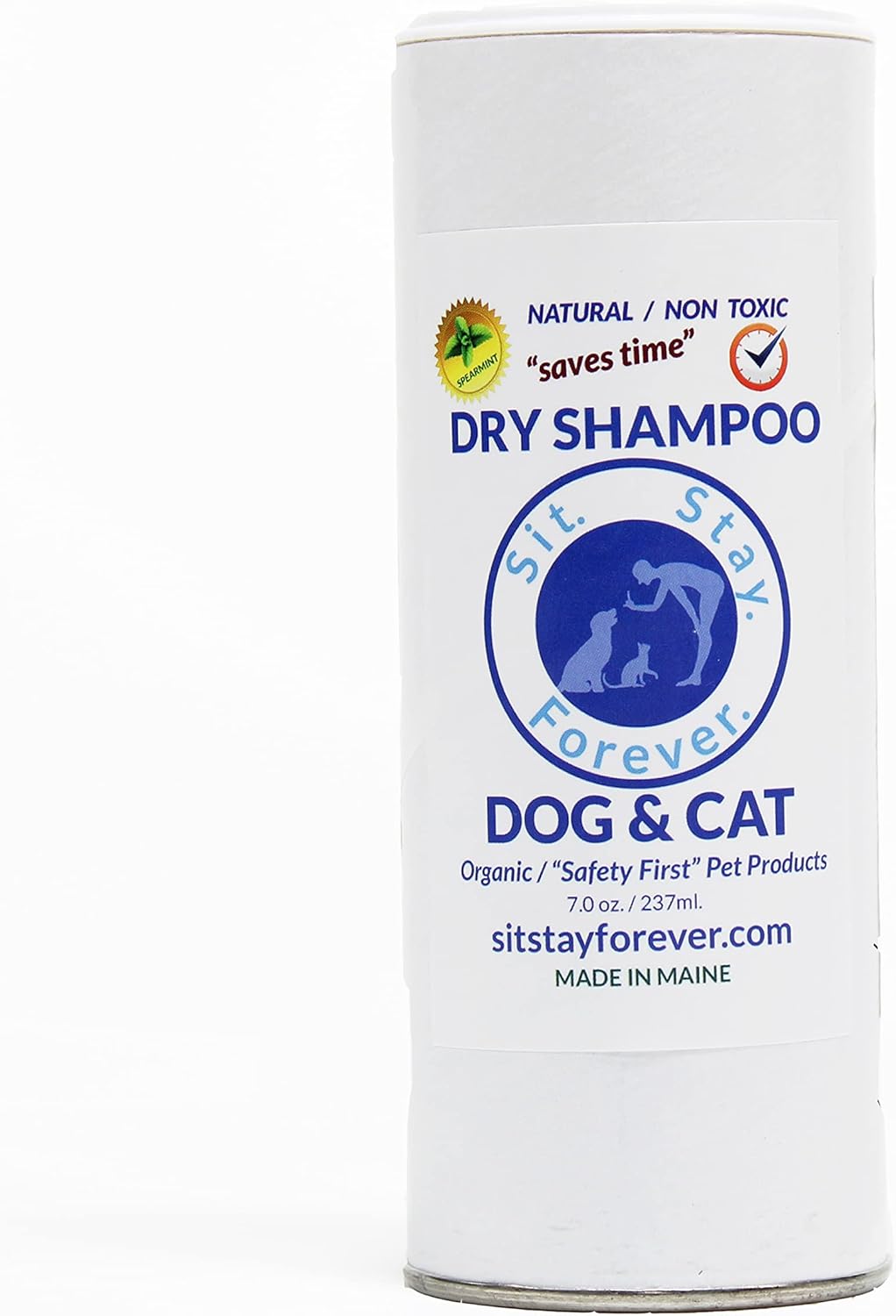 Dry Powder Shampoo for Dogs and Cats, Cleaning and Deodorizing, Healing and Soothing