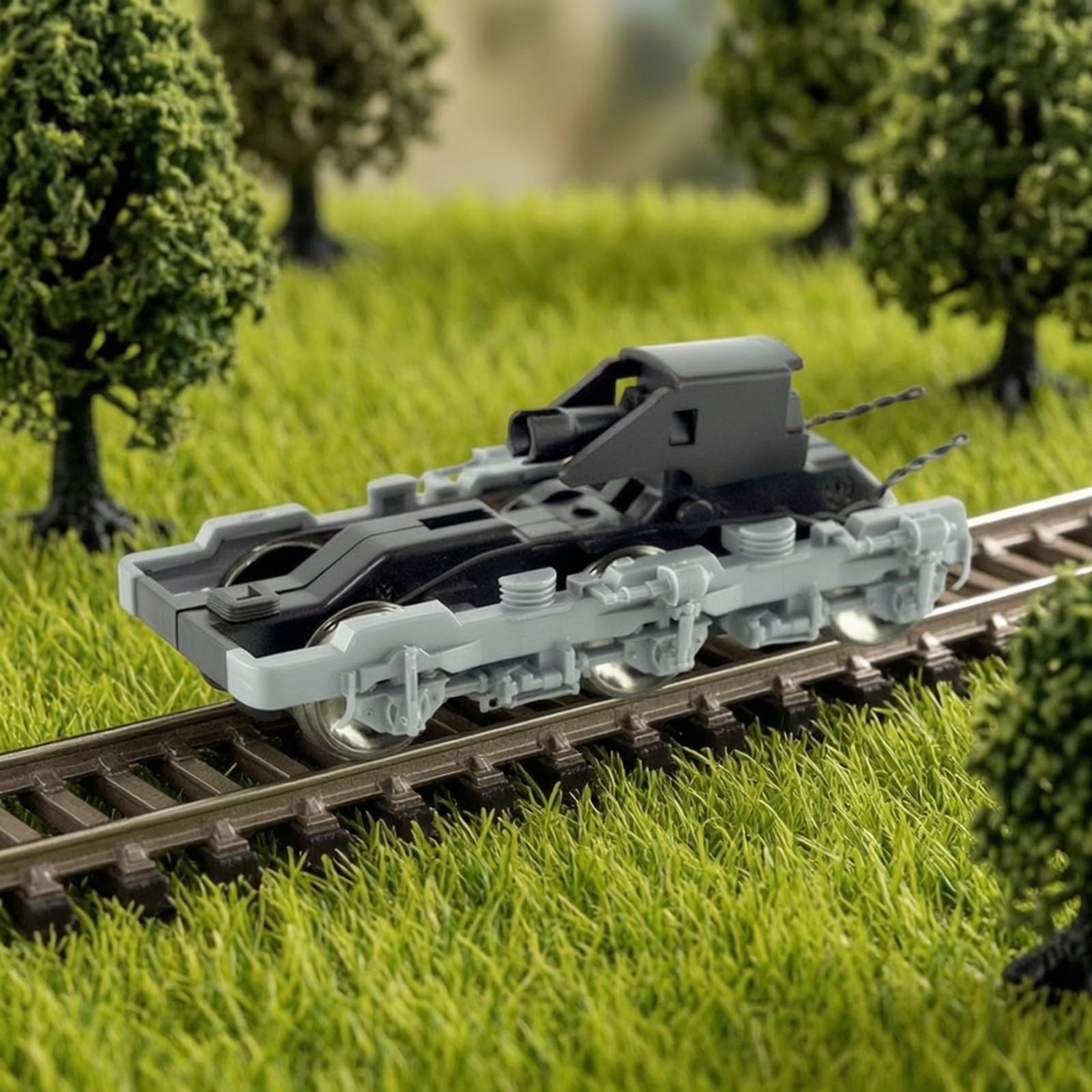 Carrello per Treno HO Resistente, Grigio