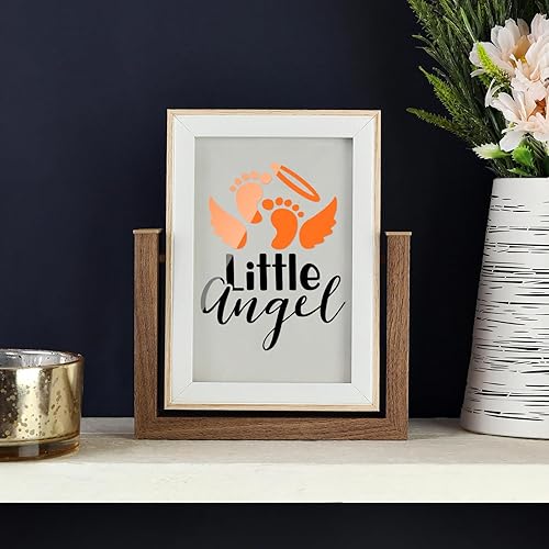 Miniatura 7 de AHIJOY Hojas de vinilo adhesivo permanente con patrón de arco iris, 12 x 12 pulgadas, paquete de 10 unidades de vinilo permanente brillante para